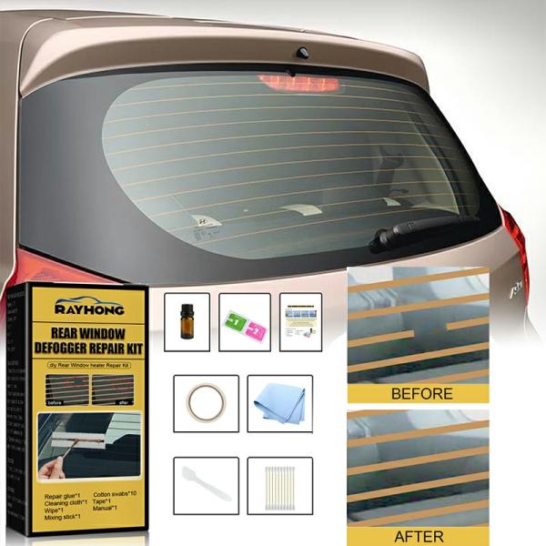 Accessories |  Car Rear Window Defogger Repair Kit Restore Heater Grid Line Quick Repair Scratched Broken Grid Line Auto Care Accessories Kit Accessories Accessories