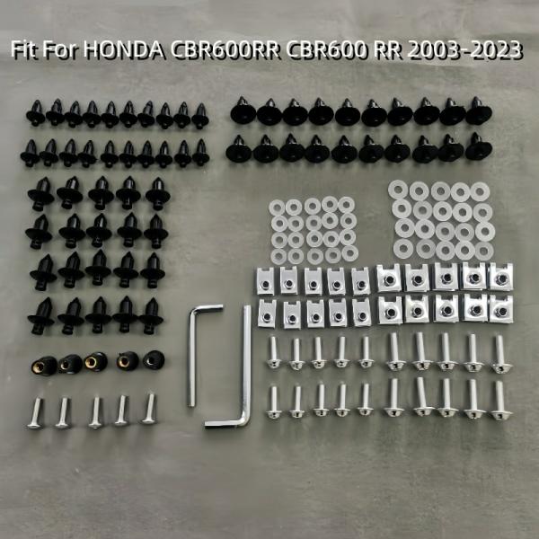 Body & Frame |  Fairing Bodywork Kit Bolts Screws Fit For Honda Cbr600Rr Cbr600 Rr 2003 2004 2005 2006 2007 2008 2009 2010 2011 2012 2013 2023 Body & Frame Body & Frame