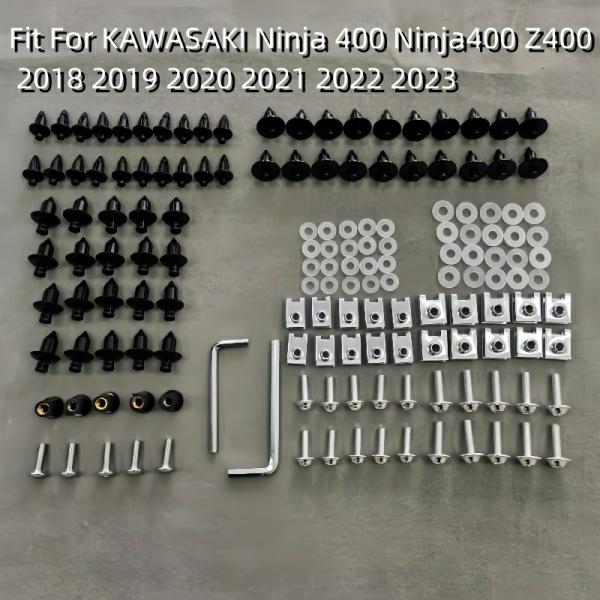 Body & Frame |  Fairing Bodywork Kit Bolts Screws Fit For Kawasaki Ninja 400 Ninja400 Z400 2018 2019 2020 2021 2022 2023 Body & Frame Body & Frame