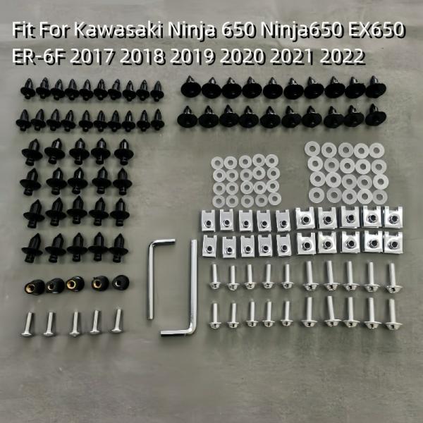 Body & Frame |  Fairing Bodywork Kit Bolts Screws Fit For Kawasaki Ninja 650 Ninja650 Ex650 Er 6F 2017 2018 2019 2020 2021 2022 Body & Frame Body & Frame