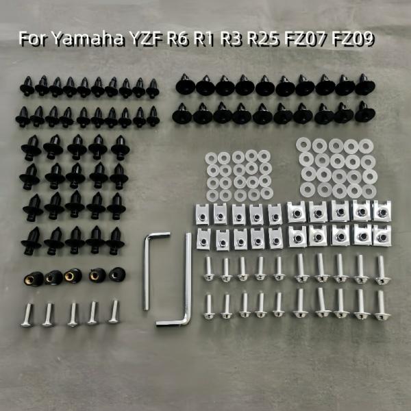 Body & Frame |  Fairing Bodywork Kit Bolts Screws Fit For Yamaha Yzf R6 R1 R3 R25 Fz07 Fz09 Body & Frame Body & Frame