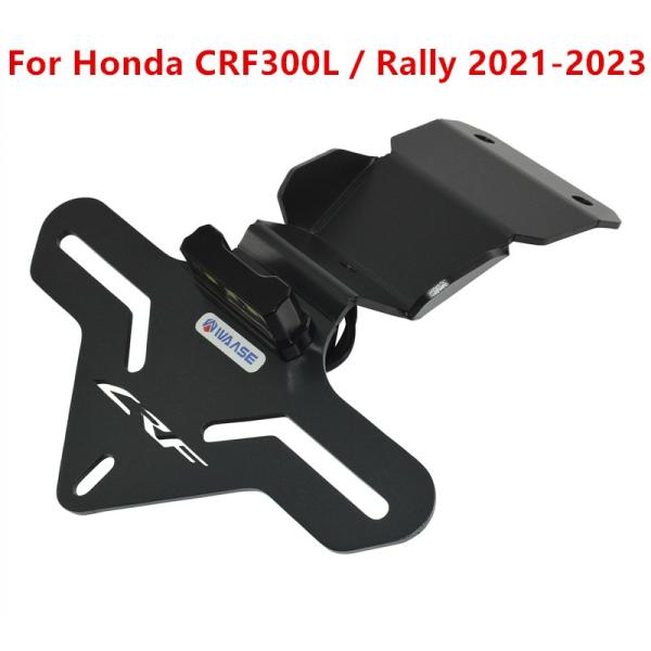 Body & Frame |  Motorbike Rear Registration Bracket Tail Tidy License Plate Holder Frame Led Light For Honda Crf300L Crf 300 L Rally 2021 2023 Body & Frame Body & Frame