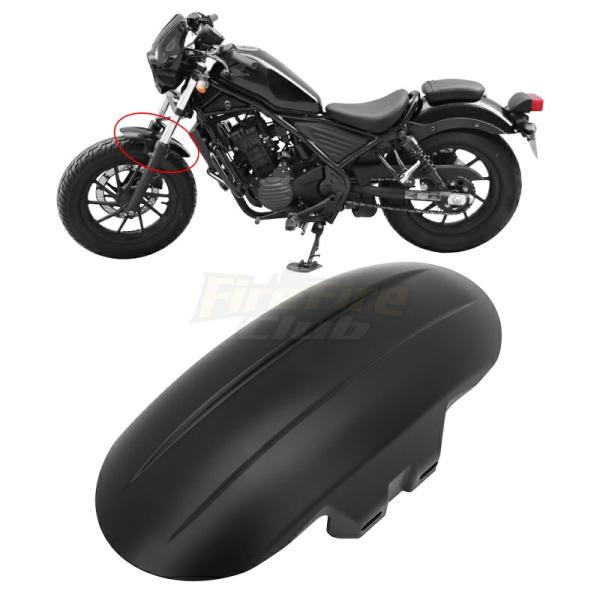 Body & Frame |  Motorcycle Accessies Front Fender Fairings Abs Mudguards Wrapper Black For Honda Rebel Cmx 250 300 500 2017 2022 Body & Frame Body & Frame