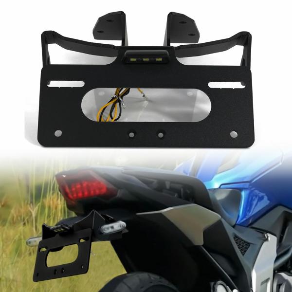 Body & Frame |  Motorcycle For Honda Nc750X 2021 2022 2023 2024 Rear Nc 750X License Plate Holder Bracket With Light Tail Tidy Fender Eliminator Body & Frame Body & Frame