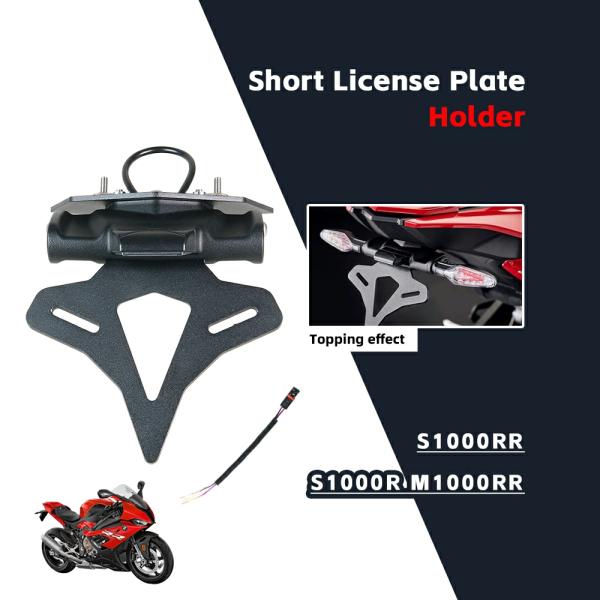 Body & Frame |  Motorcycle Tail Mount License Plate Bracket Rear Bracket Accessories For Bmw S1000Rr 2019 2022 S1000R/M1000Rr 2021 2023 Body & Frame Body & Frame