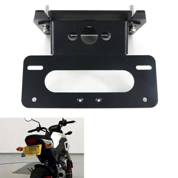 Body & Frame |  Rear Tail Tidy Fender Eliminator Fit For Honda Grom Msx125 2017 2018 2019 2020 License Registration Plate Holder Bracket Body & Frame Body & Frame