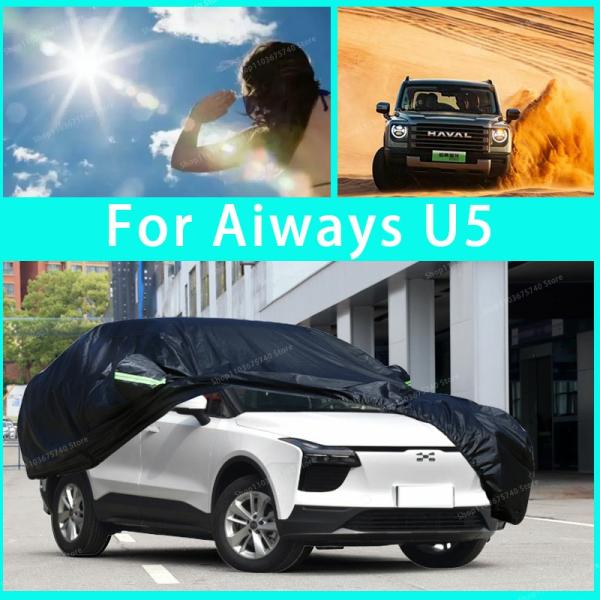 Car Covers |  For Aiways U5 Outdoor Protection Full Car Covers Snow Cover Sunshade Waterproof Dustproof Exterior Car Accessories Car Covers Car Covers