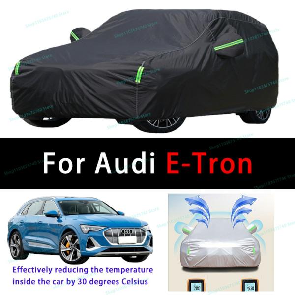 Car Covers |  For Audi E Tron Outdoor Sun Protection Uv Cooling And Exposure To Sunlight Dustproof And Rainproof Car Covers Car Covers