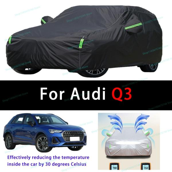 Car Covers |  For Audi Q3 Outdoor Sun Protection Uv Cooling And Exposure To Sunlight Dustproof And Rainproof Car Covers Car Covers