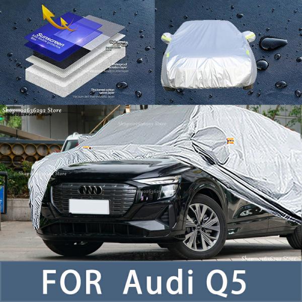 Car Covers |  For Audi Q5 Outdoor Protection Full Car Covers Snow Cover Sunshade Waterproof Dustproof Exterior Car Accessories Car Covers Car Covers