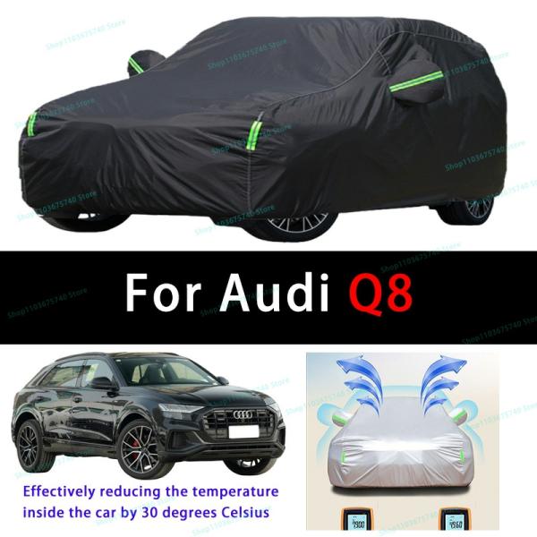 Car Covers |  For Audi Q8 Outdoor Sun Protection Uv Cooling And Exposure To Sunlight Dustproof And Rainproof Car Covers Car Covers