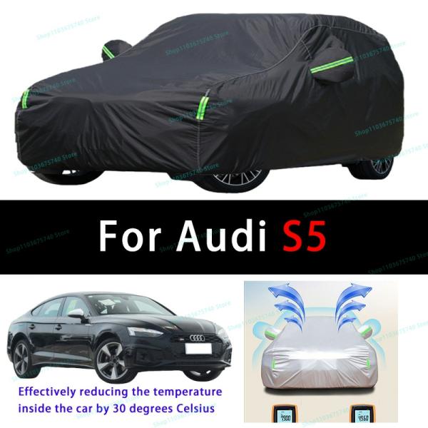 Car Covers |  For Audi S5 Outdoor Sun Protection Uv Cooling And Exposure To Sunlight Dustproof And Rainproof Car Covers Car Covers