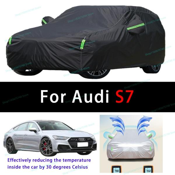 Car Covers |  For Audi S7 Outdoor Sun Protection Uv Cooling And Exposure To Sunlight Dustproof And Rainproof Car Covers Car Covers