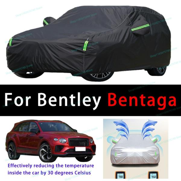 Car Covers |  For Bentley Bentaga Outdoor Sun Protection Uv Cooling And Exposure To Sunlight Dustproof And Rainproof Car Covers Car Covers