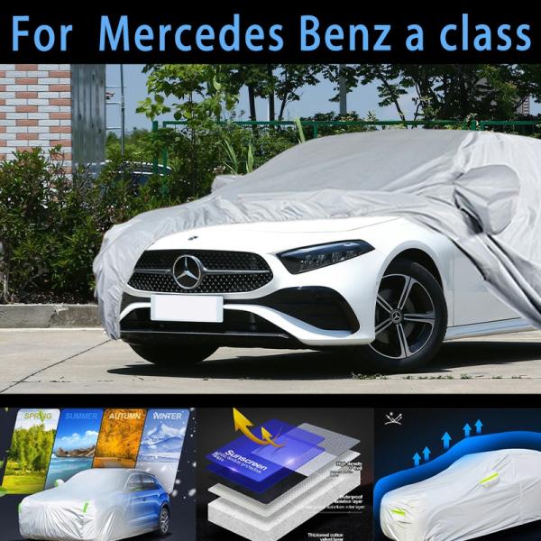 Car Covers |  For Benz A Class Car Protective Cover,Sun Protection,Rain Protection, Uv Protection,Dust Prevention Auto Paint Protective Car Covers Car Covers