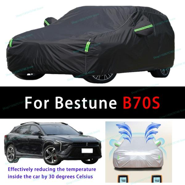 Car Covers |  For Bestune B70S Outdoor Sun Protection Uv Cooling And Exposure To Sunlight Dustproof And Rainproof Car Covers Car Covers