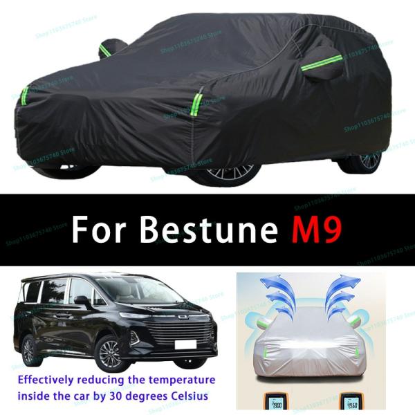 Car Covers |  For Bestune M9 Outdoor Sun Protection Uv Cooling And Exposure To Sunlight Dustproof And Rainproof Car Covers Car Covers