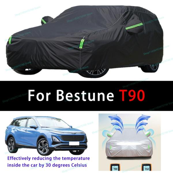 Car Covers |  For Bestune T90 Outdoor Sun Protection Uv Cooling And Exposure To Sunlight Dustproof And Rainproof Car Covers Car Covers