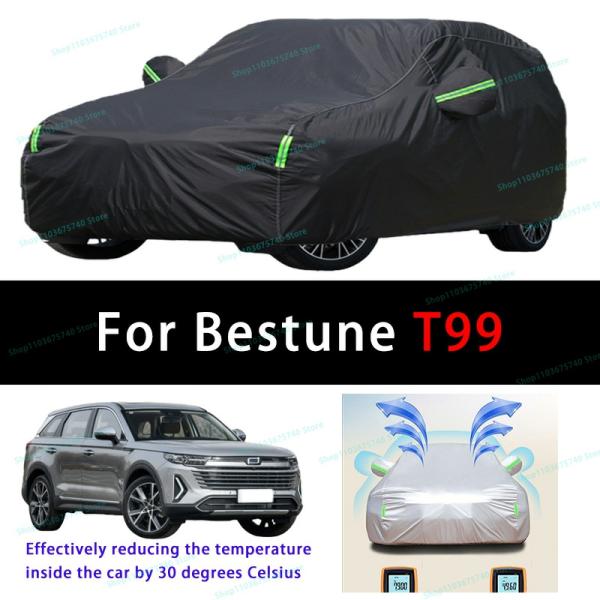 Car Covers |  For Bestune T99 Outdoor Sun Protection Uv Cooling And Exposure To Sunlight Dustproof And Rainproof Car Covers Car Covers