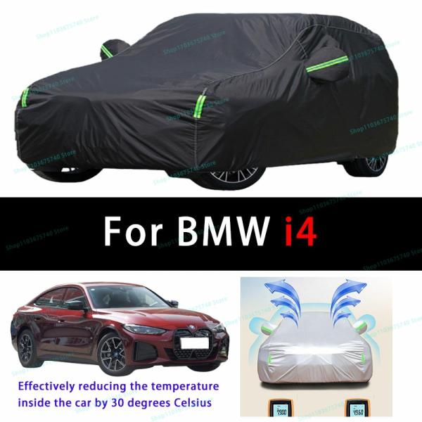 Car Covers |  For Bmw I4 Outdoor Sun Protection Uv Cooling And Exposure To Sunlight Dustproof And Rainproof Car Covers Car Covers