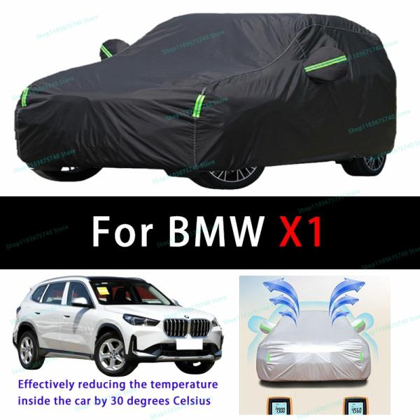 Car Covers |  For Bmw X1 Outdoor Sun Protection Uv Cooling And Exposure To Sunlight Dustproof And Rainproof Car Covers Car Covers