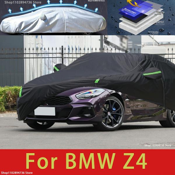 Car Covers |  For Bmw Z4 Fit Outdoor Protection Full Car Cover Snow Covers Sunshade Waterproof Dustproof Black Car Cover Car Covers Car Covers