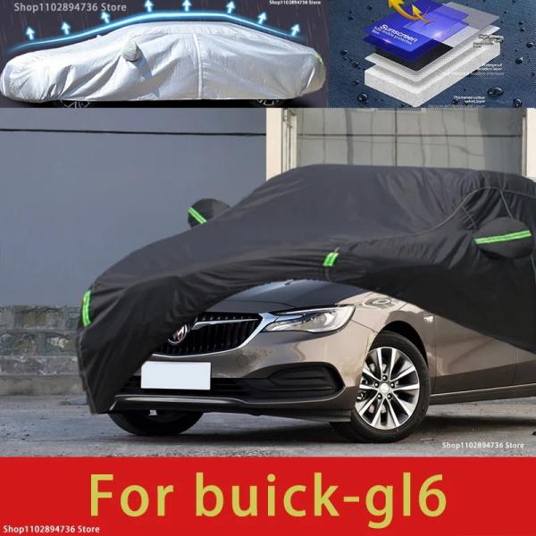 Car Covers |  For Buick Gl6 Fit Outdoor Protection Full Car Covers Snow Cover Sunshade Waterproof Dustproof Exterior Black Car Cover Car Covers Car Covers