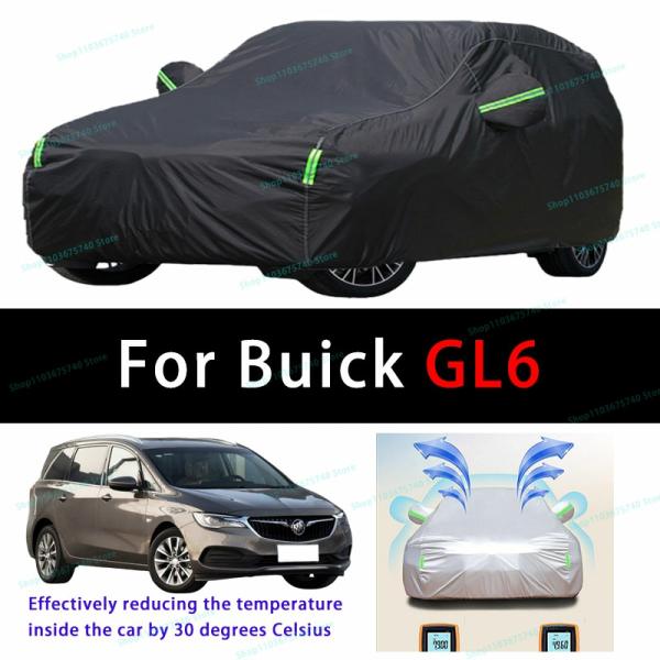 Car Covers |  For Buick Gl6 Outdoor Sun Protection Uv Cooling And Exposure To Sunlight Dustproof And Rainproof Car Covers Car Covers