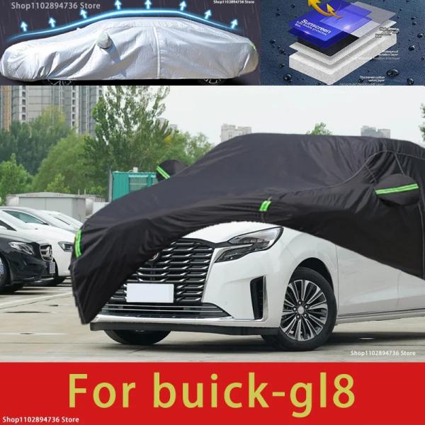 Car Covers |  For Buick Gl8 Fit Outdoor Protection Full Car Covers Snow Cover Sunshade Waterproof Dustproof Exterior Black Car Cover Car Covers Car Covers