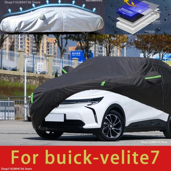 Car Covers |  For Buick Velite7 Fit Outdoor Protection Full Car Covers Snow Cover Sunshade Waterproof Dustproof Exterior Black Car Cover Car Covers Car Covers