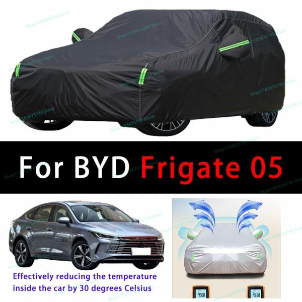 Car Covers |  For Byd Frigate 05 Outdoor Sun Protection Uv Cooling And Exposure To Sunlight Dustproof And Rainproof Car Covers Car Covers