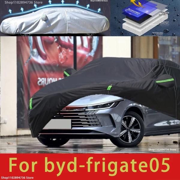 Car Covers |  For Byd Frigate05 Fit Outdoor Protection Full Car Covers Snow Cover Sunshade Waterproof Dustproof Exterior Black Car Cover Car Covers Car Covers