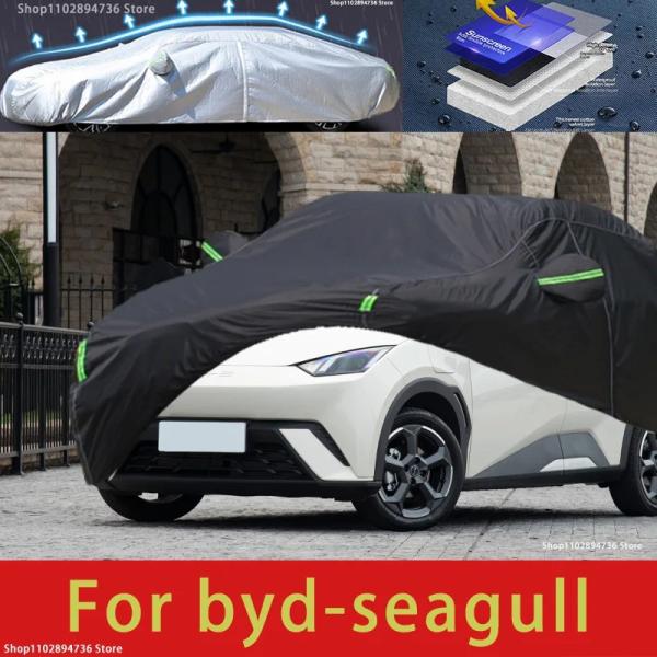 Car Covers |  For Byd Seagull Plus Fit Outdoor Protection Full Car Covers Snow Cover Sunshade Waterproof Dustproof Exterior Black Car Cover Car Covers Car Covers