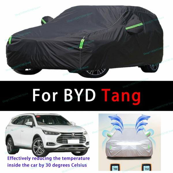 Car Covers |  For Byd Tang Outdoor Sun Protection Uv Cooling And Exposure To Sunlight Dustproof And Rainproof Car Covers Car Covers