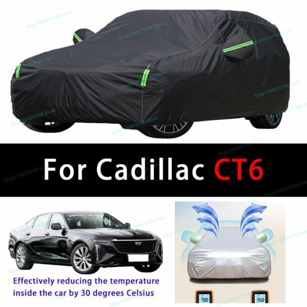 Car Covers |  For Cadillac Ct6 Outdoor Sun Protection Uv Cooling And Exposure To Sunlight Dustproof And Rainproof Car Covers Car Covers