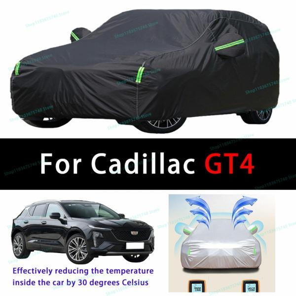 Car Covers |  For Cadillac Gt4 Outdoor Sun Protection Uv Cooling And Exposure To Sunlight Dustproof And Rainproof Car Covers Car Covers