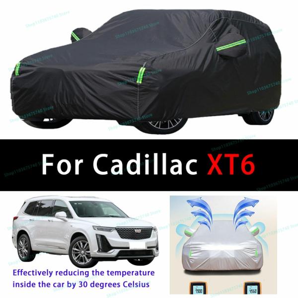 Car Covers |  For Cadillac Xt6 Outdoor Sun Protection Uv Cooling And Exposure To Sunlight Dustproof And Rainproof Car Covers Car Covers