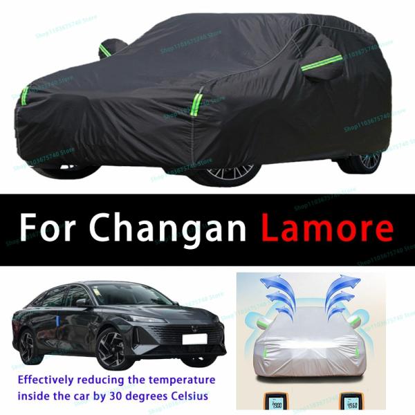 Car Covers |  For Changan Lamore Outdoor Sun Protection Uv Cooling And Exposure To Sunlight Dustproof And Rainproof Car Covers Car Covers