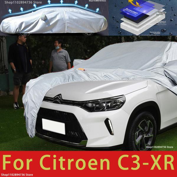 Car Covers |  For Citroen C3 Xr Outdoor Protection Full Car Covers Snow Cover Sunshade Waterproof Dustproof Exterior Car Accessories Car Covers Car Covers