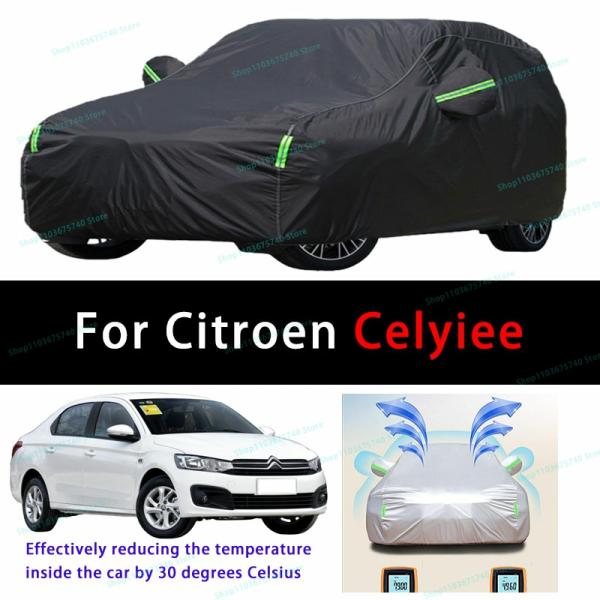 Car Covers |  For Citroen Celyiee Outdoor Sun Protection Uv Cooling And Exposure To Sunlight Dustproof And Rainproof Car Covers Car Covers