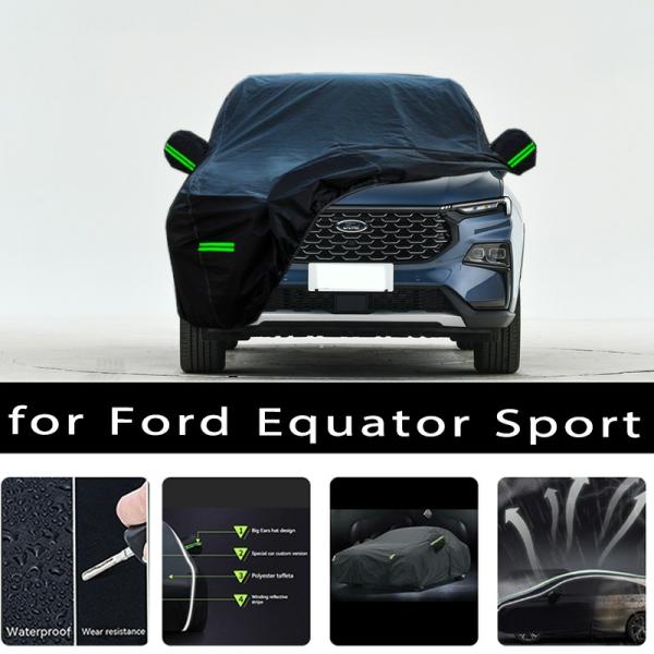 Car Covers |  For Ford Equator Sport Outdoor Protection Full Car Covers Snow Cover Sunshade Waterproof Dustproof Exterior Car Accessories Car Covers Car Covers