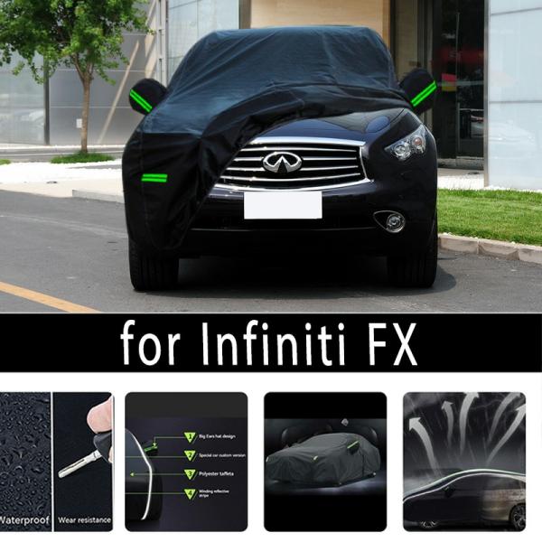 Car Covers |  For Infiniti Fx Outdoor Protection Full Car Covers Snow Cover Sunshade Waterproof Dustproof Exterior Car Accessories Car Covers Car Covers