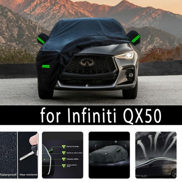 Car Covers |  For Infiniti Qx50 Outdoor Protection Full Car Covers Snow Cover Sunshade Waterproof Dustproof Exterior Car Accessories Car Covers Car Covers