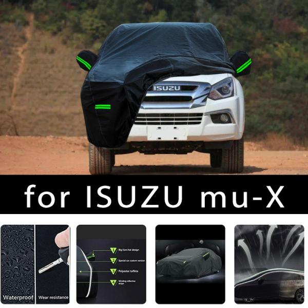 Car Covers |  For Isuzu Mu X Outdoor Protection Full Car Covers Snow Cover Sunshade Waterproof Dustproof Exterior Car Accessories Car Covers Car Covers