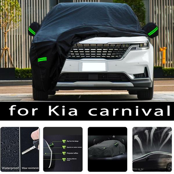 Car Covers |  For Kia Carnival Outdoor Protection Full Car Covers Snow Cover Sunshade Waterproof Dustproof Exterior Car Accessories Car Covers Car Covers