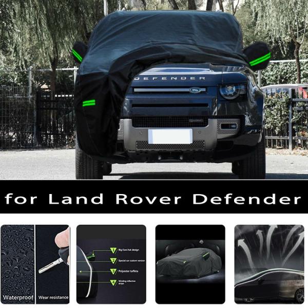 Car Covers |  For Land Rover Defender Outdoor Protection Full Car Covers Snow Cover Sunshade Waterproof Dustproof Exterior Car Accessories Car Covers Car Covers