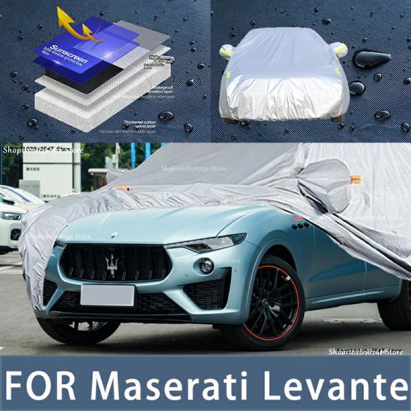 Car Covers |  For Maserati Levante Outdoor Protection Full Car Covers Snow Cover Sunshade Waterproof Dustproof Exterior Car Accessories Car Covers Car Covers