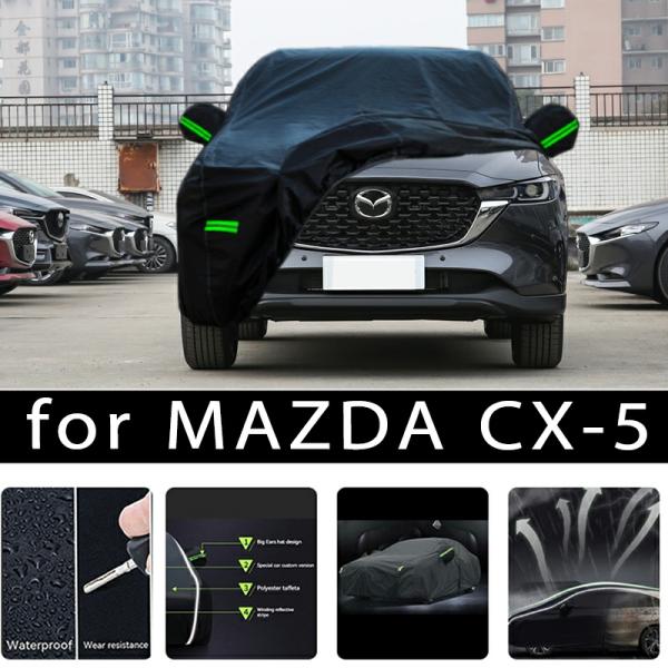 Car Covers |  For Mazda Cx 5 Outdoor Protection Full Car Covers Snow Cover Sunshade Waterproof Dustproof Exterior Car Accessories Car Covers Car Covers