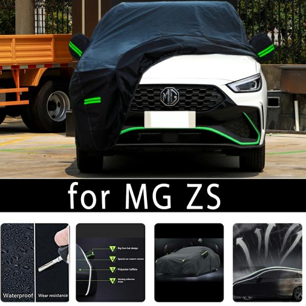 Car Covers |  For Mg Zs Outdoor Protection Full Car Covers Snow Cover Sunshade Waterproof Dustproof Exterior Car Accessories Car Covers Car Covers