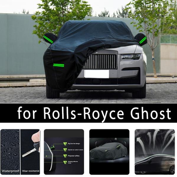 Car Covers |  For Rolls Royce Ghost Outdoor Protection Full Car Covers Snow Cover Sunshade Waterproof Dustproof Exterior Car Accessories Car Covers Car Covers